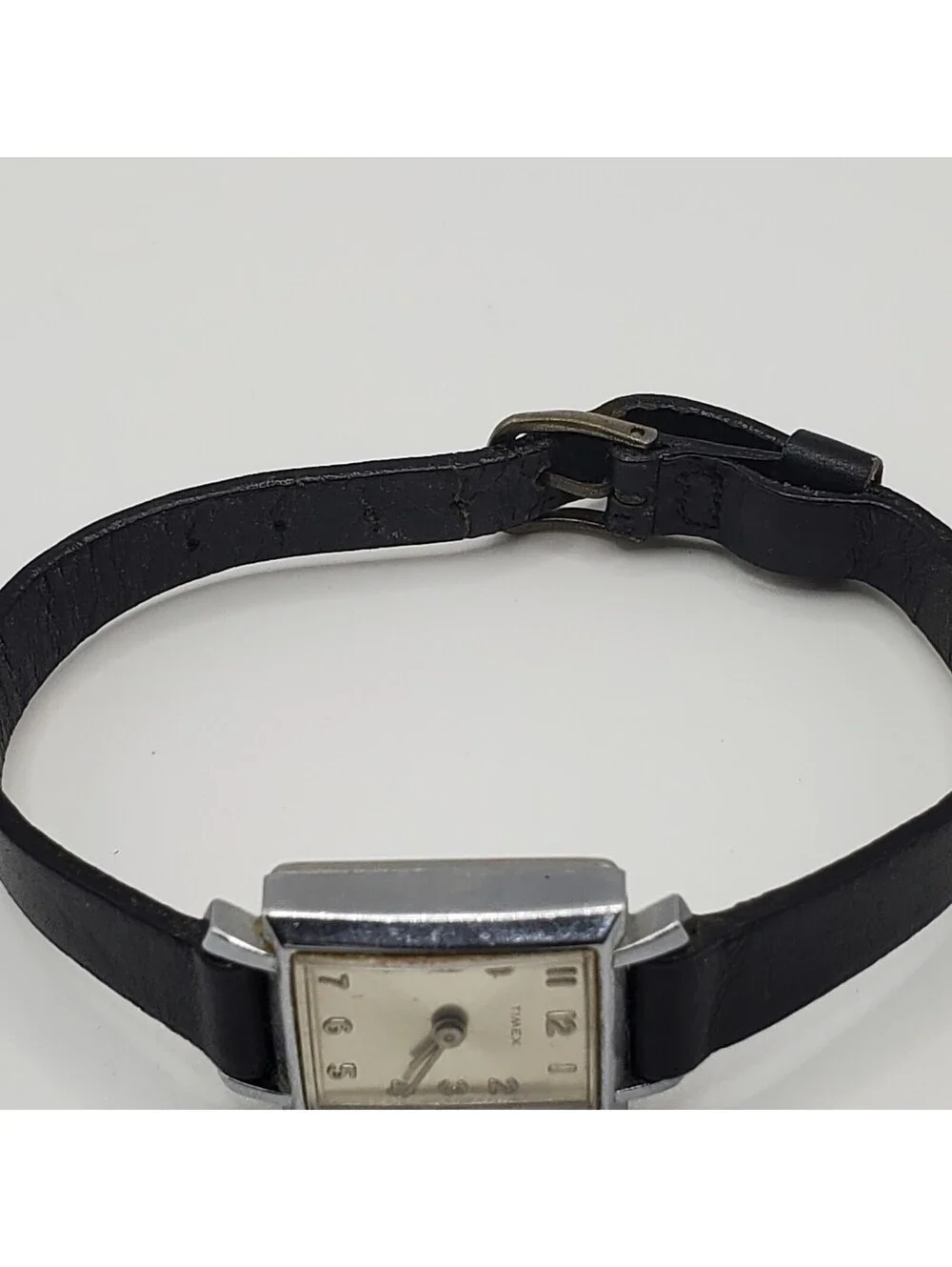 Vintage Timex Mechanical  Watch Rectangle Dial For Parts